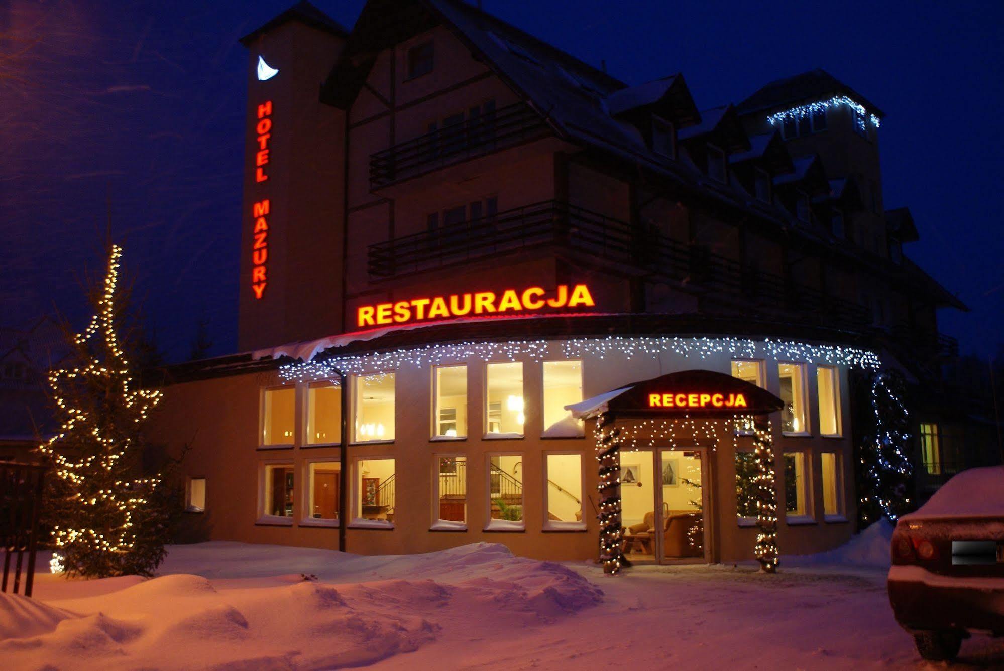 Hotel Mazury Giżycko Exteriör bild
