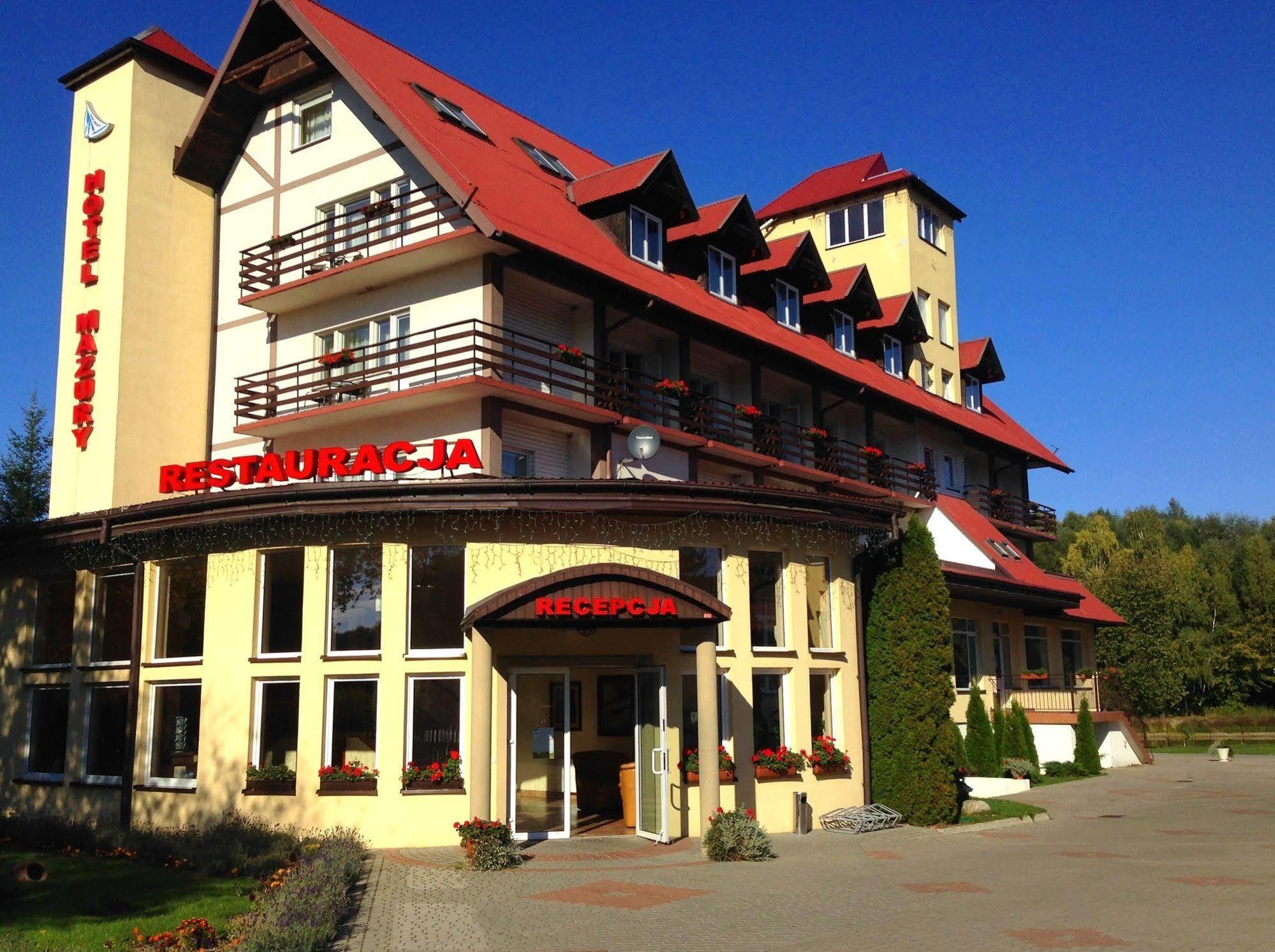 Hotel Mazury Giżycko Exteriör bild